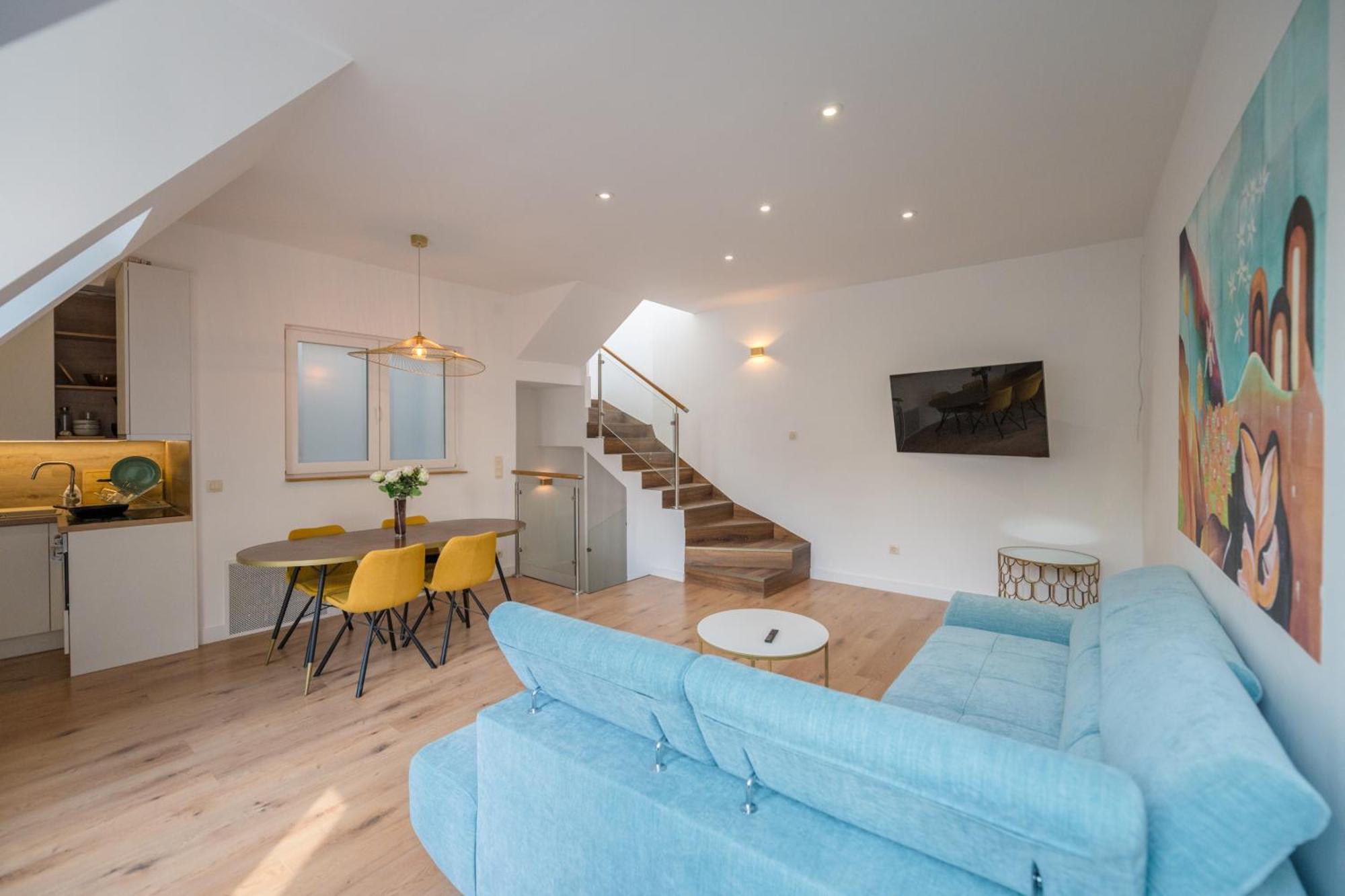 2 Bedroom 2 Bathroom Loft With Terrace By The Opera Budapesta