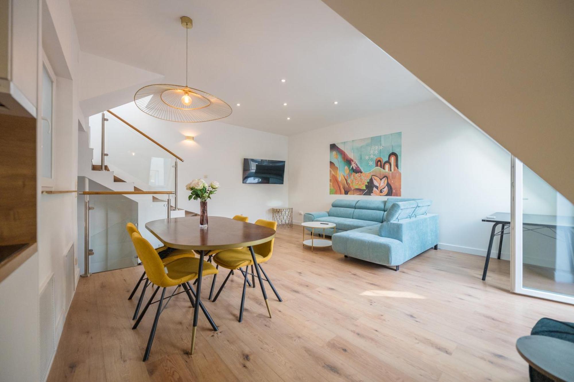 2 Bedroom 2 Bathroom Loft With Terrace By The Opera Apartament